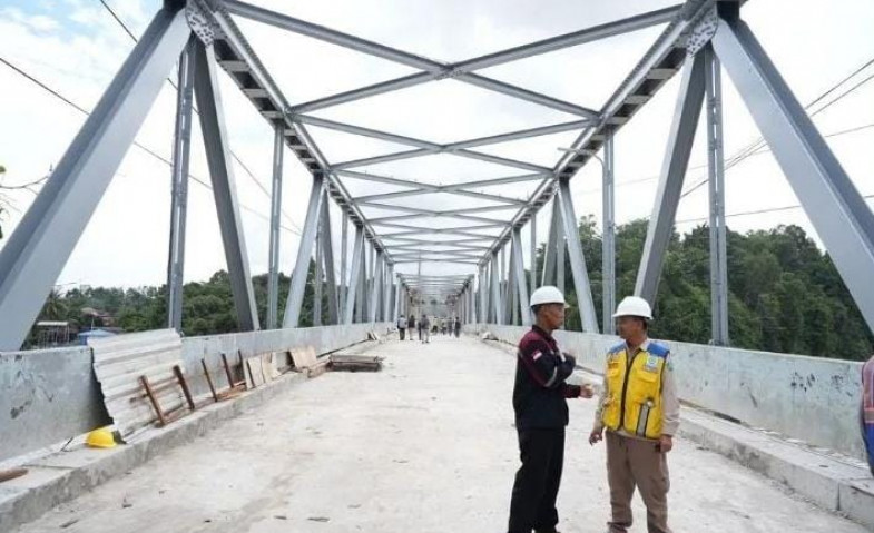 Jembatan Sambaliung Ditarget Rampung September Mendatang