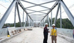 Jembatan Sambaliung Ditarget Rampung September Mendatang