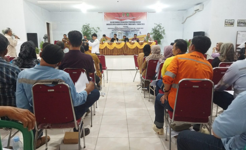 Kepala Dusun 02 Singakarti Curhat saat Sosper DPRD Kutim, Berharap Perusahaan Berdayakan Warga Lokal