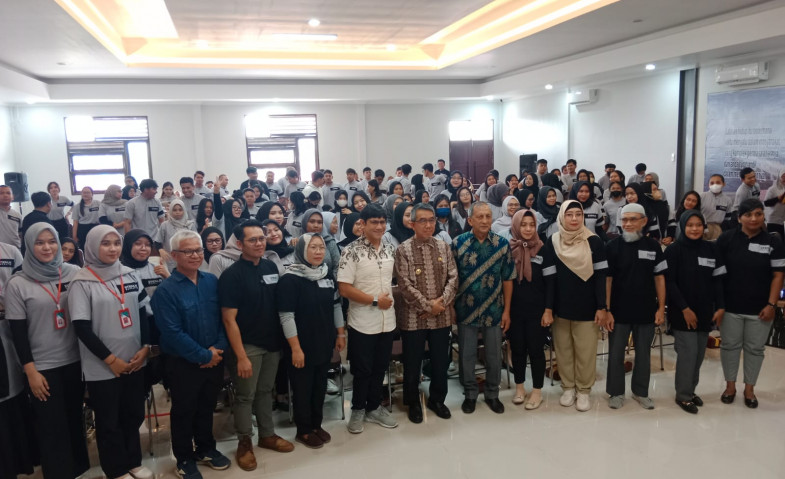 Lepas 146 Mahasiswa KKN STIE Nusantara, Bupati Harap Bisa Beri Kontribusi di Tengah Masyarakat