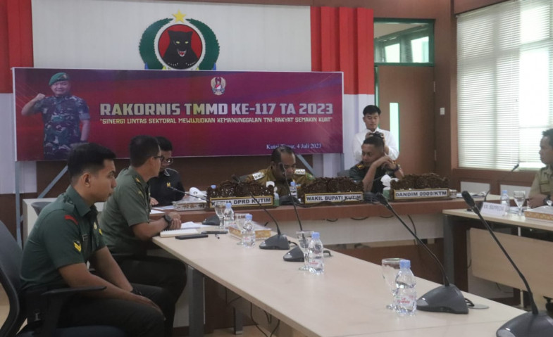 Pemkab Kutim Mantapkan Diri Jelang TMMD ke-117