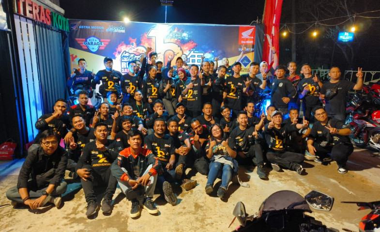 Perayaan ke-12 CBR Club Indonesia Region Samarinda Berlangsung Meriah