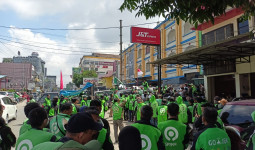 Ratusan Driver Gojek di Samarinda Sampaikan 6 Tuntutan ke Gojek Indonesia