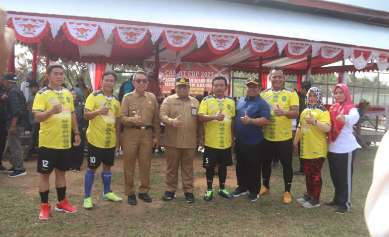 Buka Camat Cup 2023, Bupati Kutim Ardiansyah Nilai Mampu Munculkan Bibit Atlet Baru