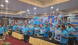 Hadi Mulyadi Pimpin Deklrasi Dukungan Partai Gelora Kaltim untuk Prabowo Subianto
