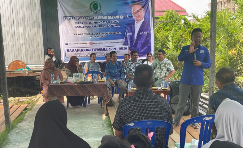 Sosialisasi Perda Bantuan Hukum di Muara Badak: Masyarakat Dapat Dukungan Hukum Tanpa Beban