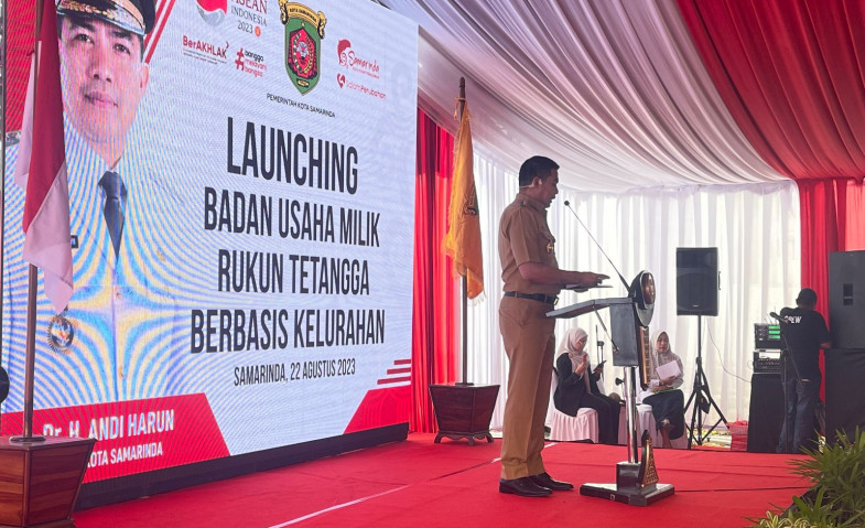 Tekan Angka Kemiskinan dan Ciptakan Wirausaha Baru, Wali Kota Samarinda Andi Harun Launching BUMRT