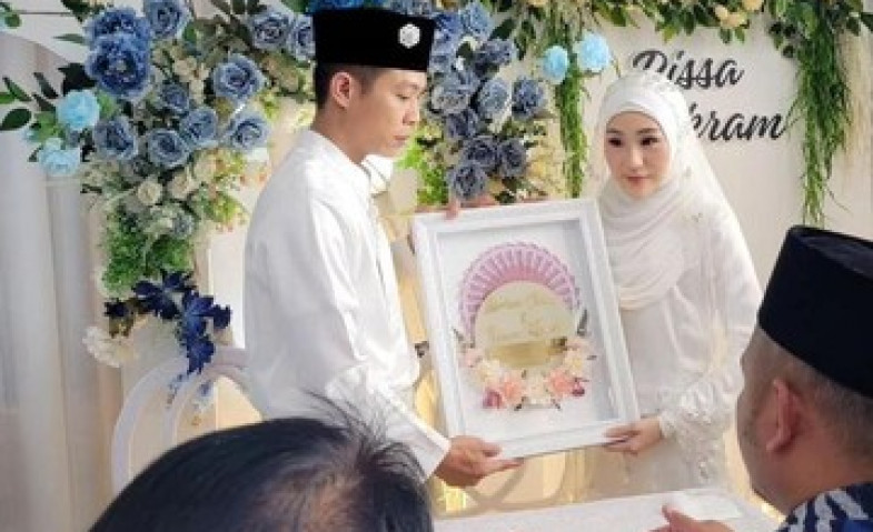 Ayah Larissa Chou Jadi Wali Nikah Putrinya dengan Ikram Rosadi, Warganet: Bukannya Non Muslim?