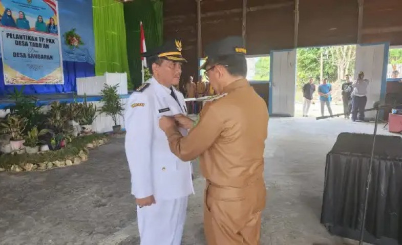 Camat Sandaran Dilantik, Bupati Ardiansyah Mendorong Pelayanan Terbaik