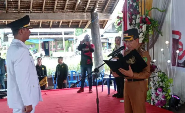 Pasca Dikukuhkan, Camat Muara Ancalong Diinstruksikan untuk Genjot Pembangunan