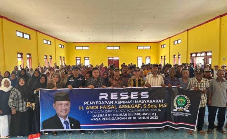 Anggota DPRD Kaltim Andi Faisal Assegaf Reses di Desa Tanjung Aru, Paser, Warga Minta Jembatan Penghubung Diperbaiki