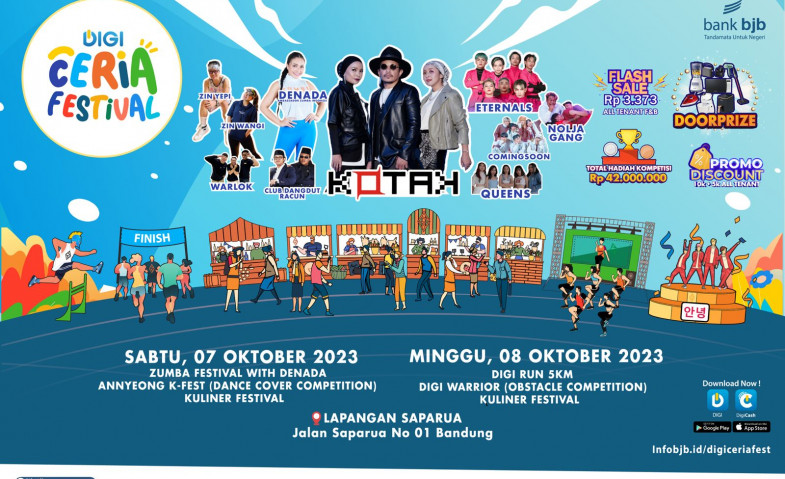 Ayo Kunjungi Digi Ceria Festival, Banyak Promo dan Hadiah Melimpah