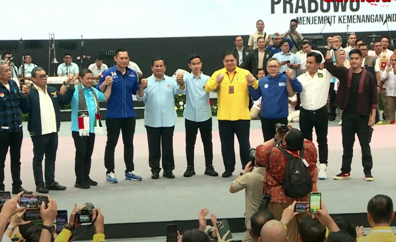 Deklrasi Prabowo-Gibran, Prabowo: Ini Sumpah Kami ke Seluruh Rakyat Indonesia!