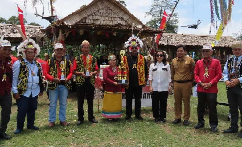 Desa Umaq Dian Peringati HUT ke-113, Kepala Dispar Kukar Ajak Masyarakat Lestarikan Budaya Lokal