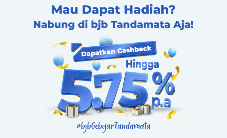 Hanya di bank bjb, Nabung Bisa Bawa Pulang Cashback Menarik