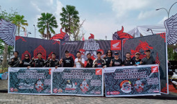 Komunitas Sepeda Motor Honda Samarinda Ramaikan Honda Bikers Day Region Kalimantan