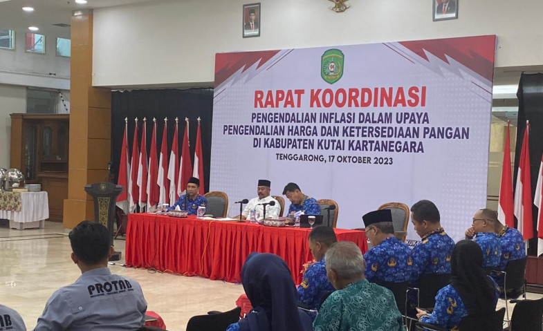 Kukar Sukses Tekan Inflasi, Bupati Edi Damansyah Ajak Jajaran Pemkab Tetap Konsisten