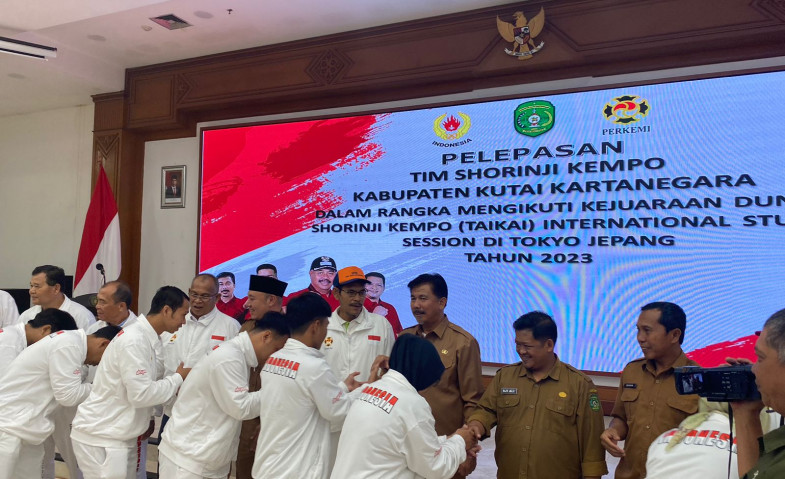 Sebanyak 33 Atlet Shorinji Kempo Asal Kukar Terbang ke Jepang Ikuti Kejuaraan Dunia