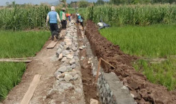 Bangun Sejumlah Saluran Irigasi Pertanian, Desa Loh Sumber Siap Dukung Kukar Jadi Lumbung Pangan Kaltim dan IKN