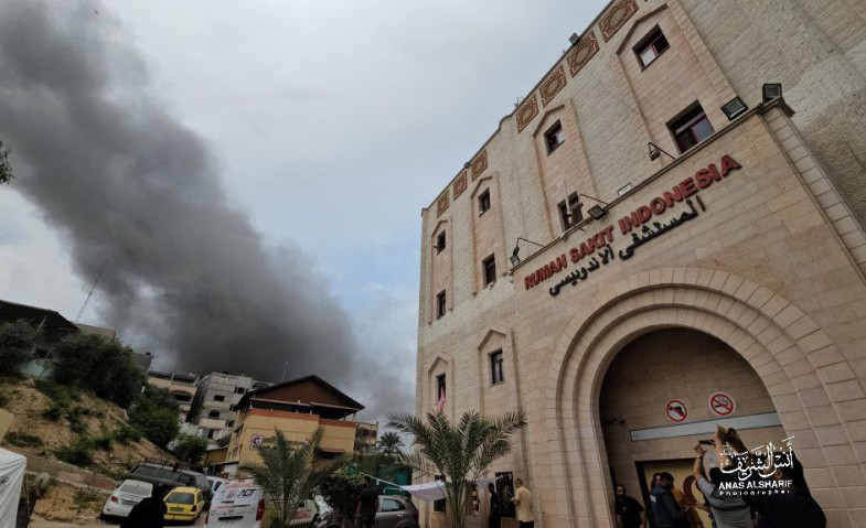 BREAKING NEWS! Rumah Sakit Indonesia di Gaza Diserang Israel, 8 Orang Dilaporkan Tewas