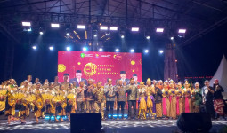 Festival Topeng Nusantara 2023 Resmi Digelar, Yuk Saksikan Pertunjukan Tari Topeng di Taman Kota Raja Tenggarong