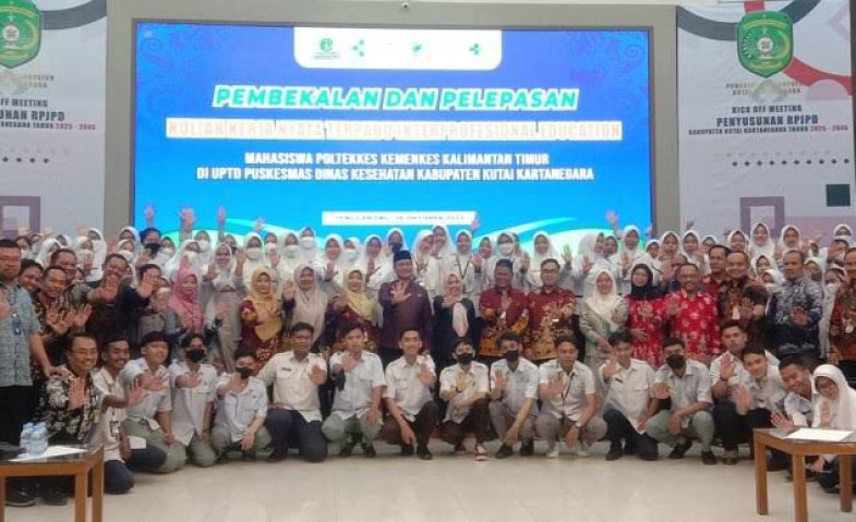 Pemkab Kukar Lepas Ratusan Mahasiswa Poltekkes Kaltim Laksanakan KKN di 32 Puskesmas Kukar