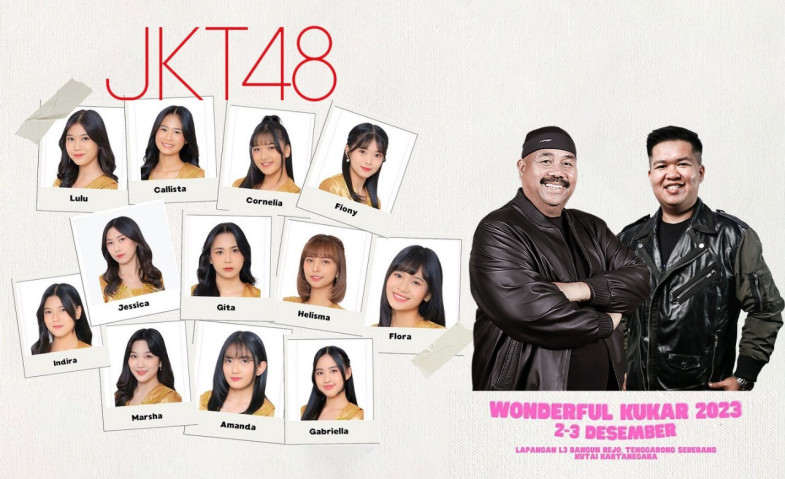 JKT 48 Bakal Goyang Wonderful Kukar 2023
