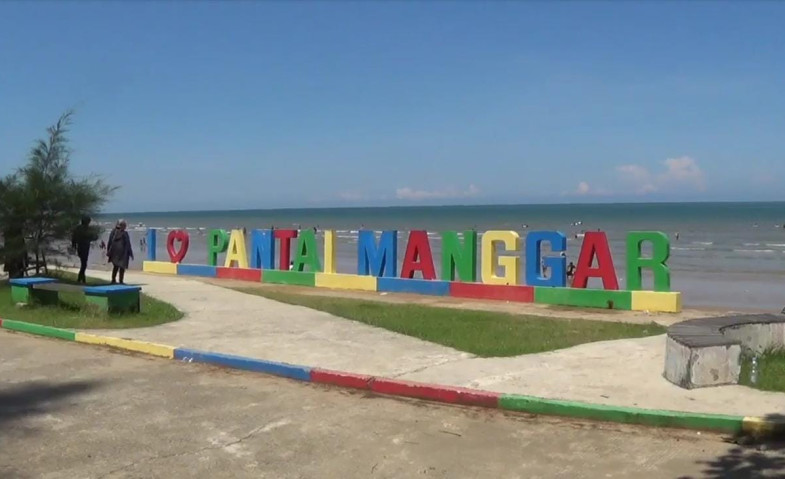 Pengunjung Mencapai 3.500 Orang, Pantai Manggar Segara Sari Balikpapan Diprediksi Padat Tanggal 1 Januari 2024