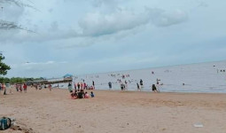 Terpesona Keindahan Terumbu Karang Pantai Biru di Kutai Kartanegara