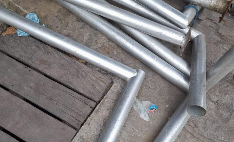 Tiga Terduga Pencuri Gantungan Daging di Pasar Pagi Samarinda Ditangkap Polisi, Kerugian Capai Rp90 Juta
