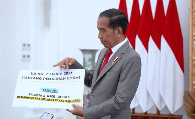 Dikutip Jokowi untuk Jelaskan Presiden Boleh Kampanye, Ternyata Begini Isi Lengkap Pasal 299 Nomor 7 Tahun 2017