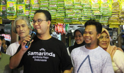 Janji Manis Anies Baswedan Saat Bertemu dengan Pedagang di Pasar Segiri
