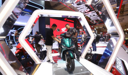 New Honda Stylo 160 Siap Pikat Pengunjung IIMS 2024
