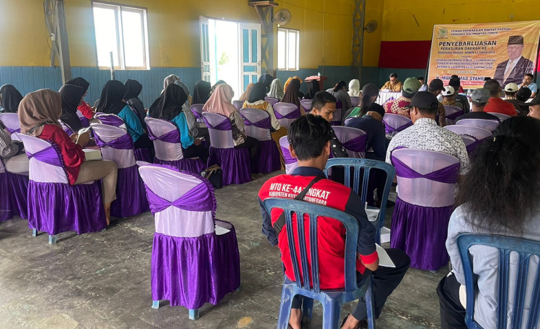 Gelar Sosper Layanan Informasi Publik di Desa Sukabumi, Haji Alung Ingin Desa Optimalkan Implementasi KIP