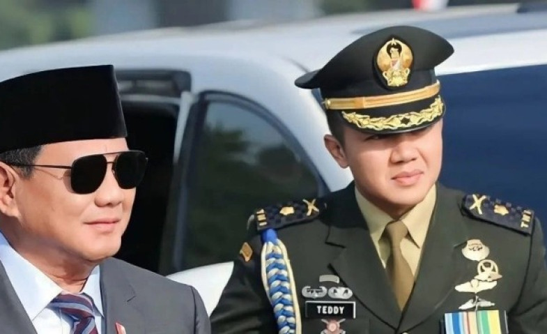 Kabar Baik! Mayor Teddy Ajudan Prabowo Subianto Dapat Promosi, Apa Jabatannya Sekarang?