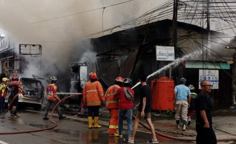 POM Mini Bakal Ditertibkan Imbas Kebakaran di Jalan H Ardans Samarinda