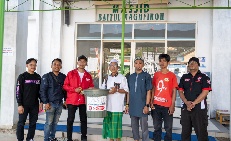 Ramadan Penuh Berkah, Astra Motor Kaltim 2 Bersama IMHS Gelar Honda Community Bikers Soleh