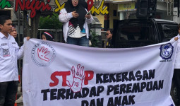 Demo di Pengadilan Negeri Samarinda, Massa Tuntut Hukuman Kebiri Kimia bagi Pelaku Kekerasan Seksual Anak