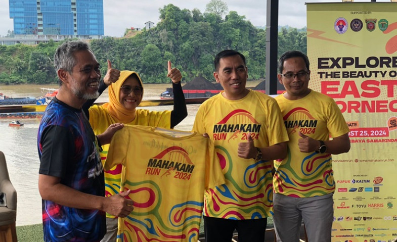 Gelorakan Sport Tourism, Mahakam Run 2024 Berlangsung Meriah