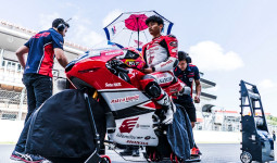 Pembalap AHM Fadillah Arbi Aditama Tatap Kejuaraan Dunia Junior Moto3 di Portugal
