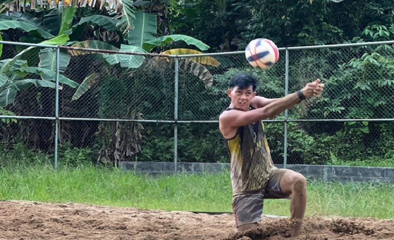 Tim Voli Pantai Kaltim Lanjutkan Latihan ke NTB