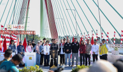 Akirnya Jembatan Pulau Balang Diresmikan, Jokowi: Akses Utama ke IKN Nusantara