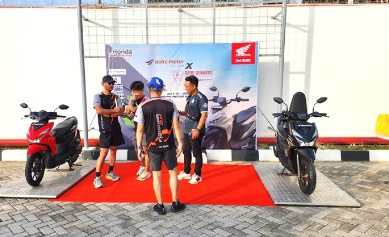 Astra Motor Sukses Gelar Fun Run untuk Launching All New Honda BeAT