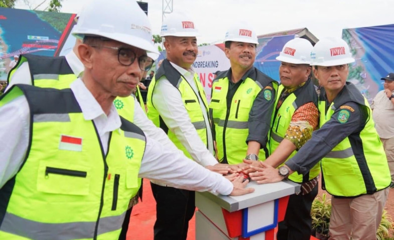 Bupati Edi: Infrastruktur Dorong Ekonomi Daerah, Groundbreaking Jembatan Kutai Kartanegara 2 di Sebulu