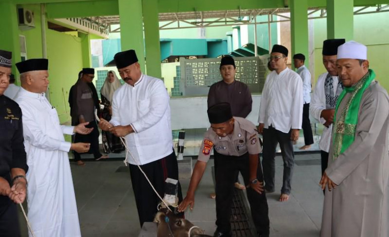 Bupati Kukar Serahkan Sapi Kurban di Idul Adha 1445 H, Semangat Berbagi dan Solidaritas Umat