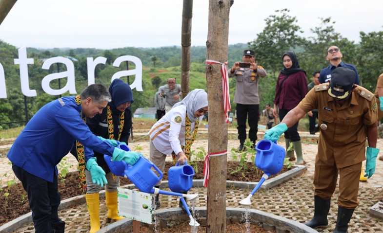 Pembangunan Taman Buah Puspantara di Ibu Kota Nusantara Dimulai