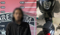 Polisi Samarinda Tangkap Pencuri Motor Tetangga di Gunung Lingai