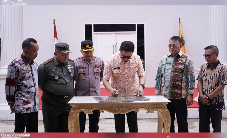 Wali Kota Samarinda Resmikan Gedung Serba Guna di Palaran