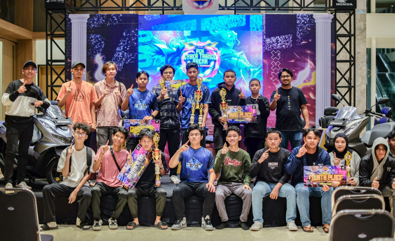 Astra Motor Kaltim 2 Dukung Pengembangan Esports Lewat PCX Cyber Trace Arena