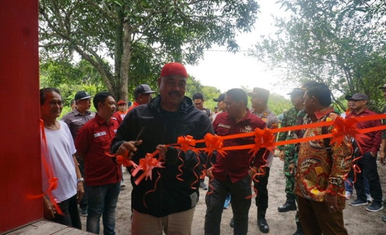 Bupati Kukar Resmikan Program Pengembangan Masyarakat Rumah Layak Huni di Muara Jawa